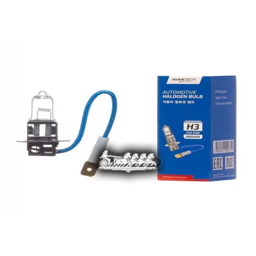 Лампа H3 24V 55W, 1200 Lm AVANTECH 