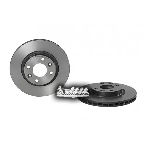 Диск Тормозной Renault Logan 2/Sandero 12- Передн.258мм. Brembo 