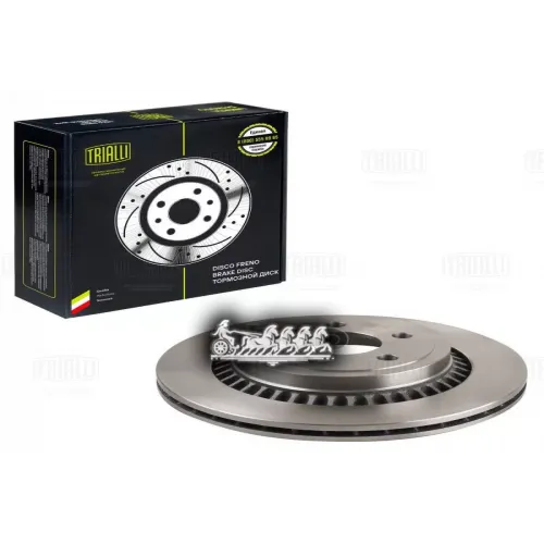 Диск Торм. Зад. Для А/М Volvo Xc 60 (08-) D=302 (Df 106116) Trialli 