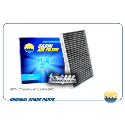 Фильтр Салона Renault Koleos 08- (Угольный) AMD 