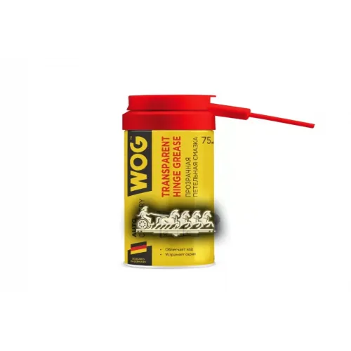 Wog Смазка Прозрачная Петельная Адгезионная (0.075L) WOG 