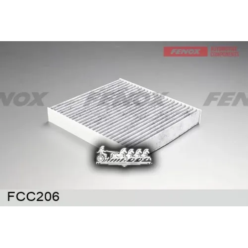 Фильтр Салона Renault Clio/Logan/Sandero 12- Угольный FENOX 