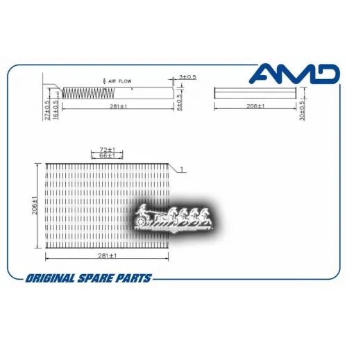 Фильтр Салонный AMD 