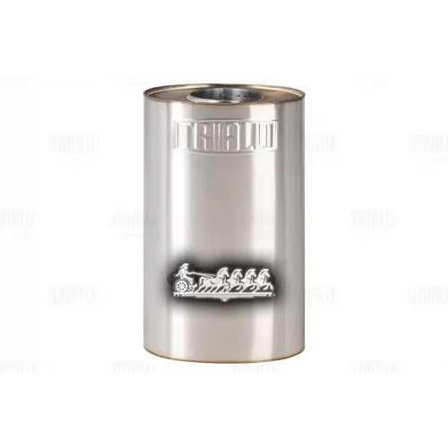 Глушитель Универс. (Овал 125X175) L 460 D 76 (1-Вход 1-Выход) (Нерж. Сталь) Trialli EMM 20I46076