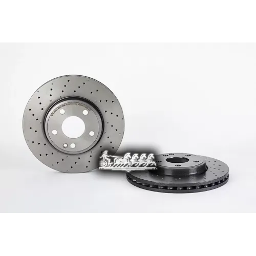 Диск Тормозной Mb W176/X156/W246 12- 1.6-2.2 Перед.вент.(С Перфорацией) D=295 Brembo 