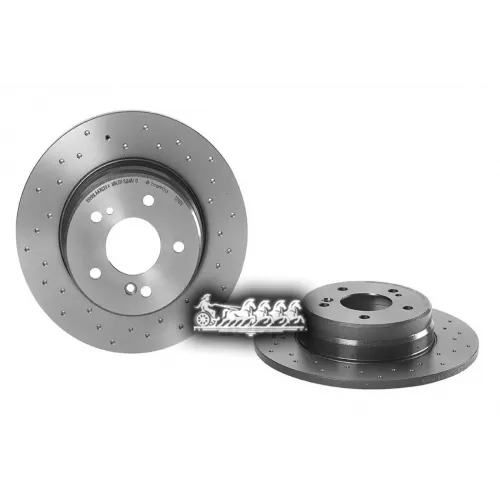 Диск Тормозной Mb W203/W210 -07 (С Перфорацией) 1.8-4.3 Задн.вент. D=290 Brembo 