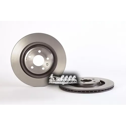 Диск Тормозной Audi A4/A5/Q5/ 08- Задн.вент. (Мин. 2 Шт.) Brembo 