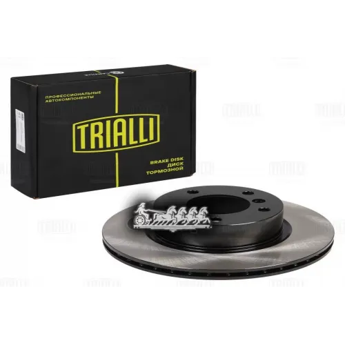 Диск Тормозной Bmw 1(E81) Перед. Trialli 