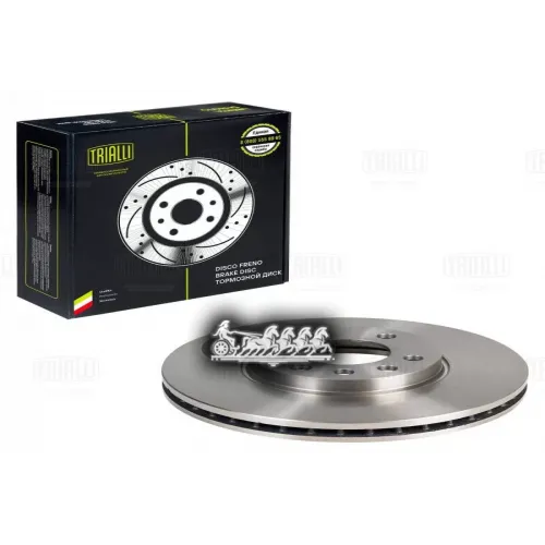 Диск Тормозной Opel Vectra C 02-/Saab 9-3 02- Перед. R15 D=285 Trialli 