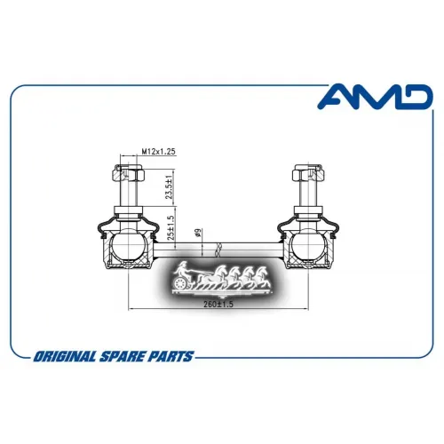 Тяга Стабилизатора Toyota Camry -11 Пер. AMD 