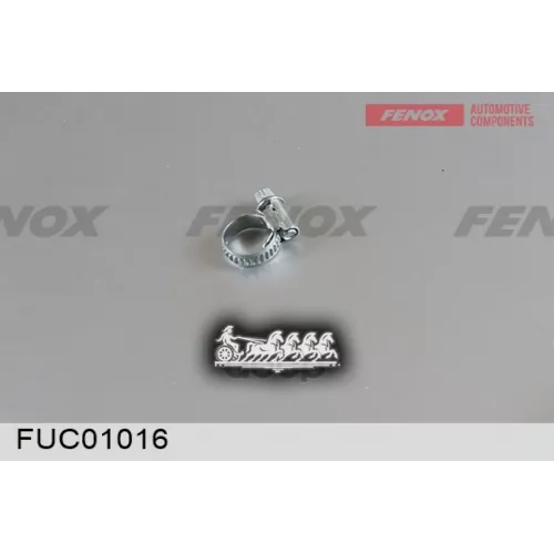 Хомут Червячный 10-16-Х, Ширина 9Мм FENOX 