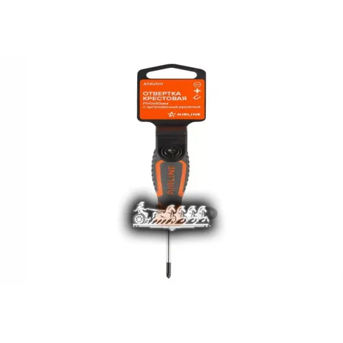 Отвертка Крестовая Ph0x50 С Эргономичной Рукояткой Магнитная Пласт.подвес AIRLINE 