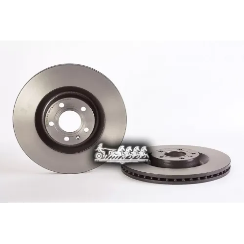 Диск Тормозной Audi A4 03- Перед.вент. (Мин. 2 Шт.) Brembo 
