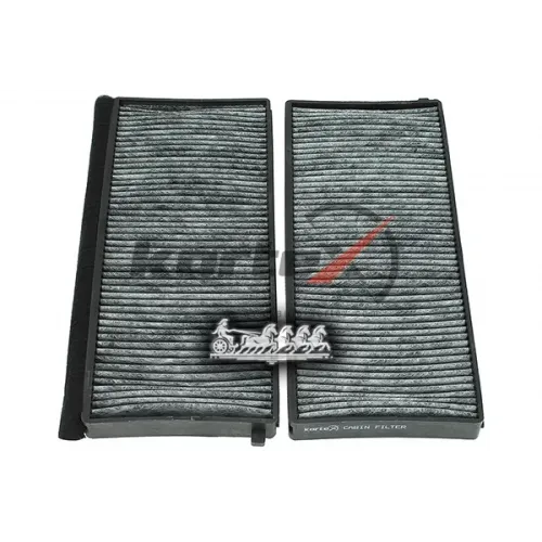 Фильтр Салонный Kia Carens 00- (Угольный)(К-Т 2Шт) KORTEX 