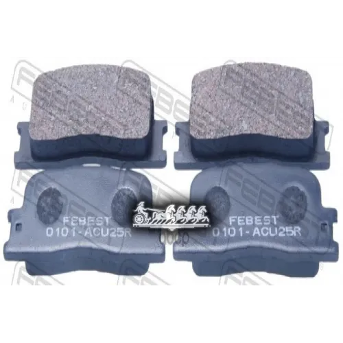 Колодки Тормозные Задние Toyota Camry (Jpp) Acv30,Mcv3# 2001.07-2006.01 [Us] Febest 0101-ACU25R