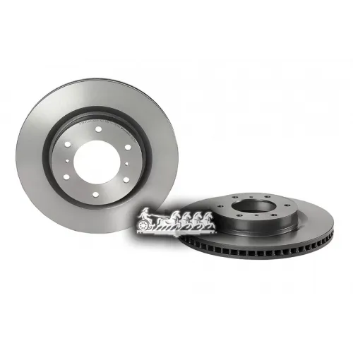 Диск Тормозной Mitsubishi Pajero 4 07- Передн.332мм.вент. Brembo 