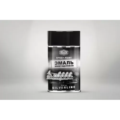 Agat Avto Эмаль Алкидная Многоцелевая Черная (Аэрозоль) (0.52L) AGAT Avto 
