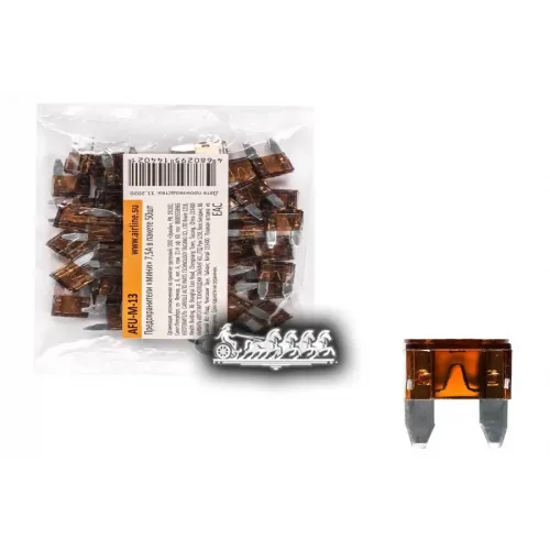 Предохранители Мини 7.5A (В Упак. 50 Шт.) AIRLINE 