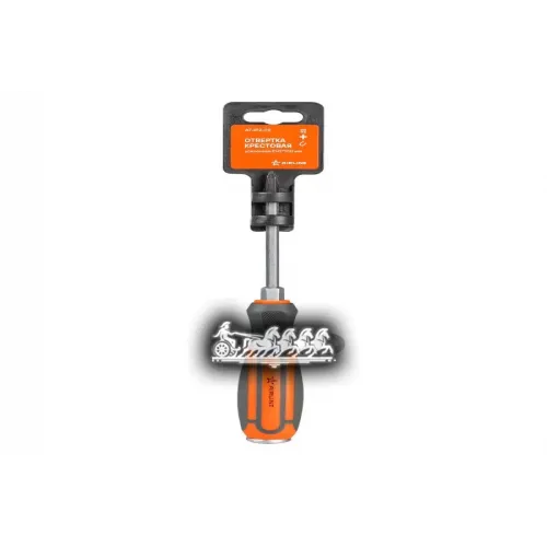 Отвертка Крестовая Усиленная Под Ключ Ph2*100Мм AIRLINE 