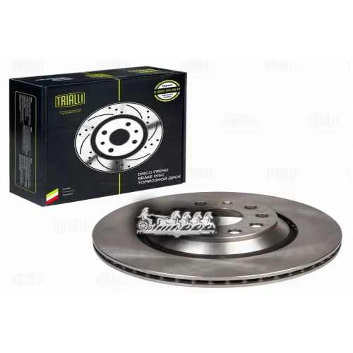 Диск Тормозной   Audi A3 (03-)/Vw Golf V (03-)/Golf Vi (08-)  Зад. D=310 (Df 180128) Trialli 