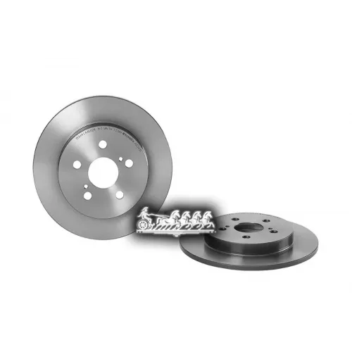 Диск Тормозной Lexus/Toyota Ct/Prius 10-/15- Задн. 259Мм. Brembo 