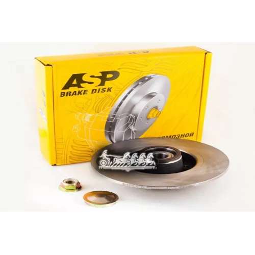 Диск Тормозной Renault Clio Iii/ Megane Ii / 05- Задн. С Подшип. ASP 