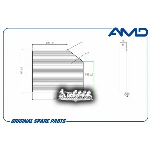 Фильтр Салонный AMD 