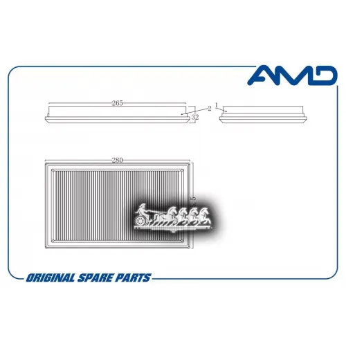 Фильтр Воздушный AMD 