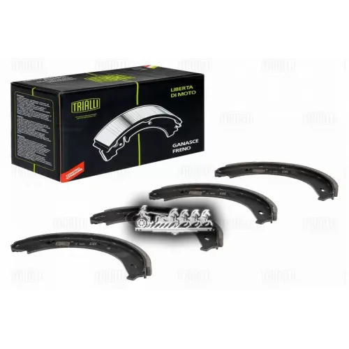 Колодки Тормозные Стояночные Зад Trialli 