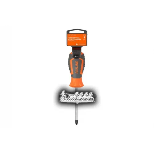 Отвертка Крестовая С Эргономичной Рукояткой Магнитная Ph1*100Мм (At-Sp1-02) AIRLINE 