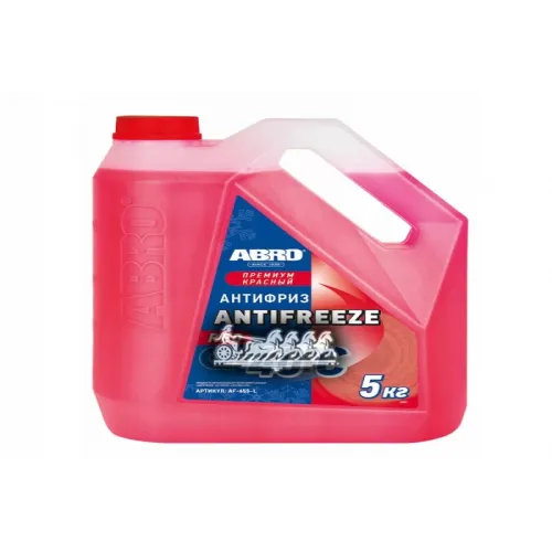 Abro Антифриз. Готовый К Применению.красный -40С (5L) ABRO 