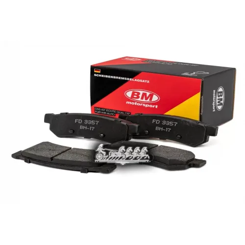 Колодки Тормозные Дисковые Зад, Прав, Лев BM-Motorsport 