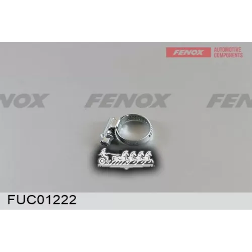 Хомут Червячный 12-22-Х, Ширина 9Мм FENOX 