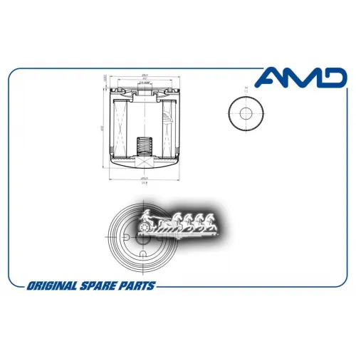 Фильтр Масляный AMD 