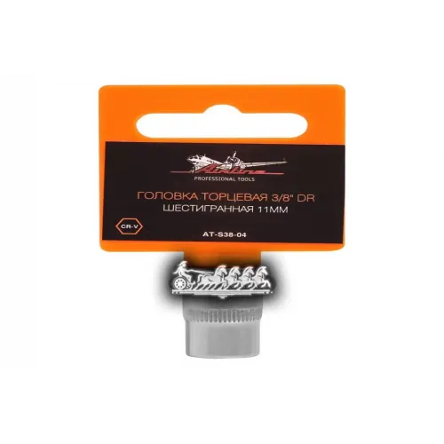 Головка Торцевая 3/8 Dr Шестигранная 11Мм (At-S38-04) AIRLINE 