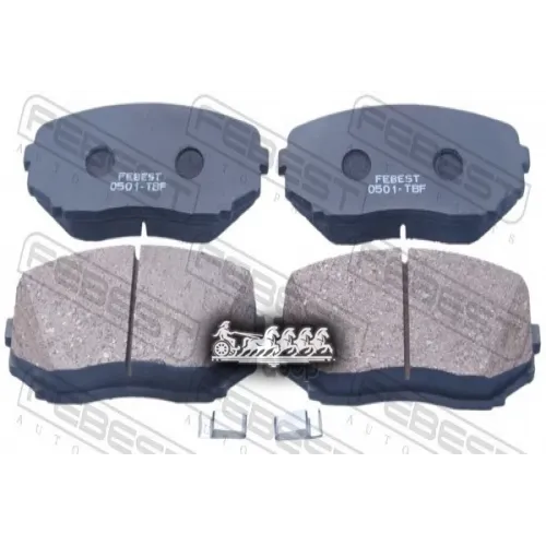 Колодки Тормозные Передние Febest 0501-TBF