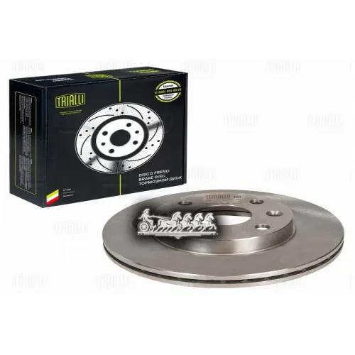 Диск Тормозной Kia Rio I 00- Перед. Trialli 