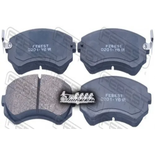 Колодки Тормозные Задние Febest 0201-Y61R