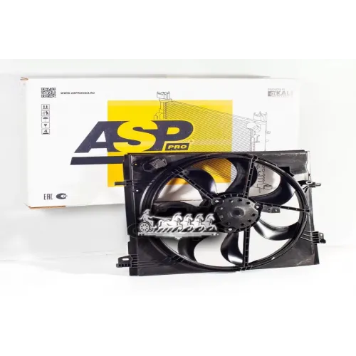 Вентилятор Радиатора Nissan Qashqai Ii 13- С Кожухом И Резистором ASP 