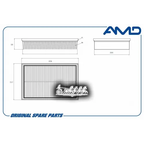 Фильтр Воздушный AMD 