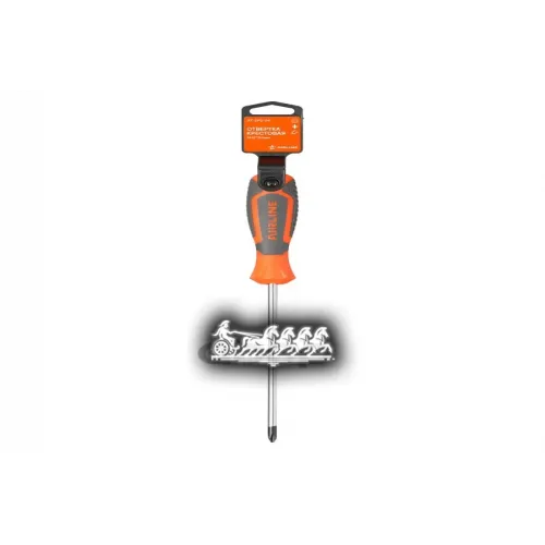 Отвертка Крестовая С Эргономичной Рукояткой Ph2*150Мм AIRLINE 