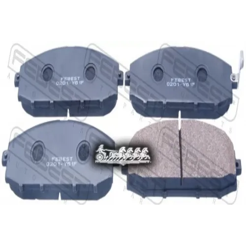 Колодки Тормозные Передние Febest 0201-Y61F