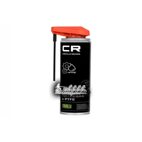 Cr Смазка Литиевая С Ptfe. Белая. Аэро. Расп 2В1. 400Ml (12) Carville Racing 