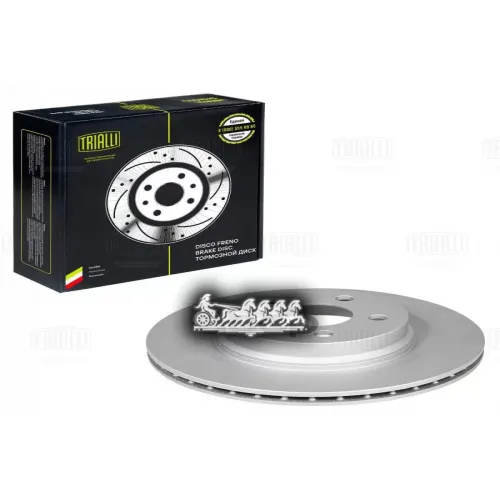 Диск Тормозной Bmw 2 F45 Active Tourer 14- Задний Вент. D 300Мм. (Окраш.) Trialli DF 190422
