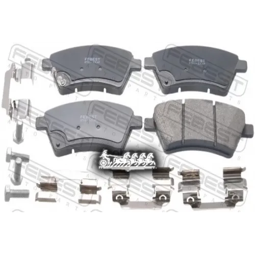 Колодки Тормозные Передние Комплект Febest 0701-SX4F