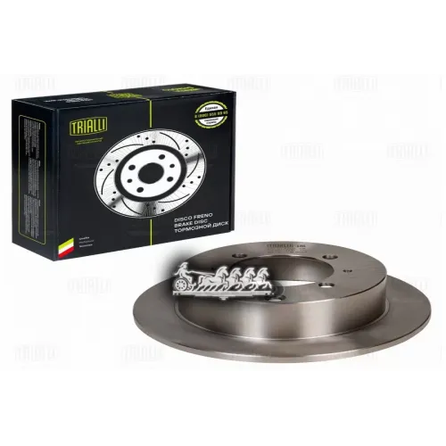 Диск Тормозной Mitsubishi Lancer 1.3/1.6/2.0 01>/Galant 1.8/2.0 92>04 Задний Trialli DF 117202