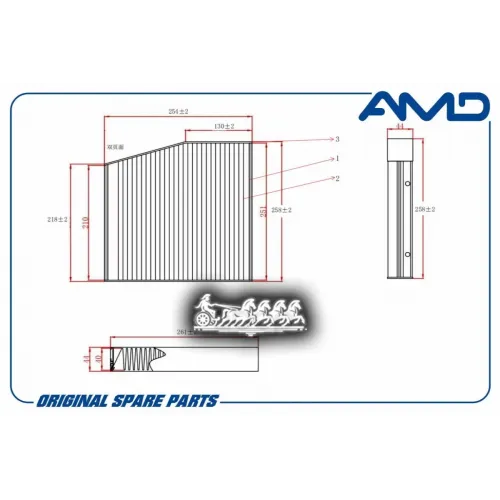 Фильтр Салонный AMD 