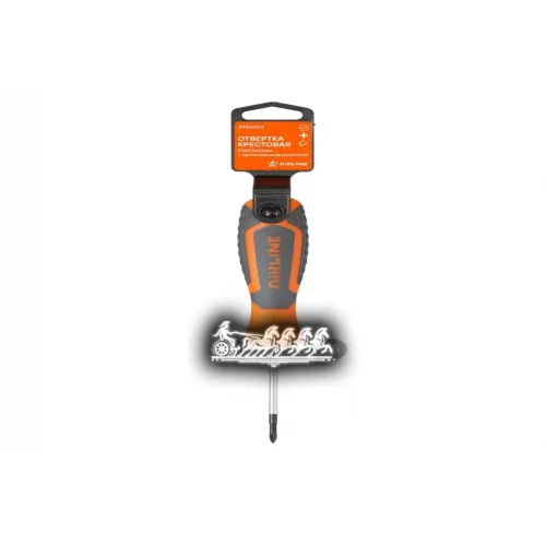 Отвертка Крестовая Ph00x50мм, Магнитный Наконечник, Пласт.подвес AIRLINE 