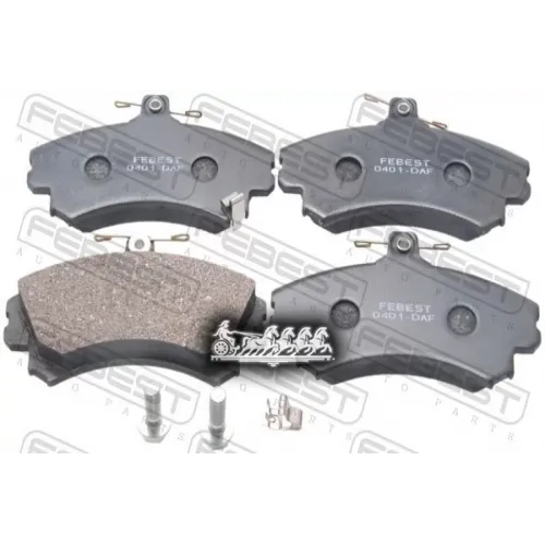 Колодки Тормозные Передние Комплект Mitsubishi Carisma Da1-6A 1995.05-2003.12 [E Febest 0401-DAF