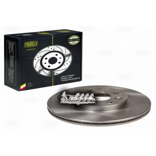 Диск Тормозной Renault Laguna 1.8-2.2 93-01/Megane 1.8-2.2 96-01 Передний Вент. Trialli DF 095117